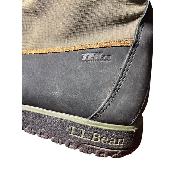 L. L. Bean Boots TEK 2.5 Waterproof green Primaloft Insulated Mens sz 10 - Picture 8 of 8